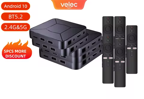 5PCS I96 Z8 Android 10 TV Box 2.4G&amp;5G Dual WIFI 4K HDR 2G 16G Allwinner H313 Quad Core Global Media Player DC 5V/2A Set Top Box