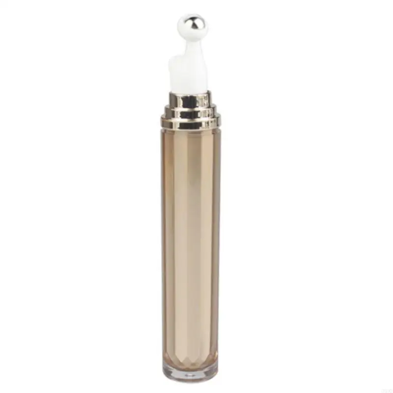 G99E Essential Oil Eye Cream Serum Roller Bottles 20ml Empty Roll-On Plastic Container with Stainless Steel Balls
