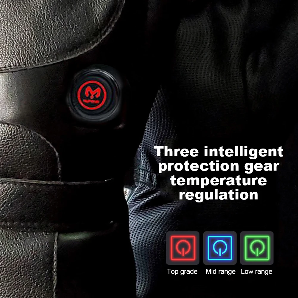 

Rechargeable Electric Winter Gloves 3 Temperature Levels Thermal Touchscreen Gloves Battery Powered Heating Gloves for Men Women