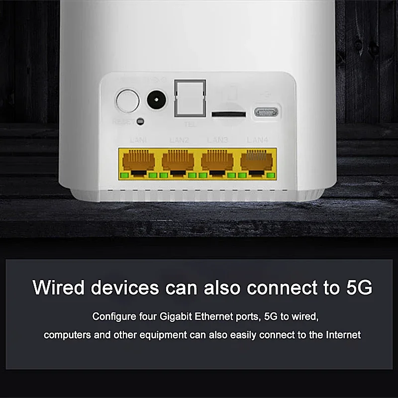 ZLT X21 enrutador interior 5G CPE desbloqueado Original, enrutador Sub 6GHz NSA + SA mesh wifi, módem inalámbrico 5g con tarjeta sim, enrutador Gigabit