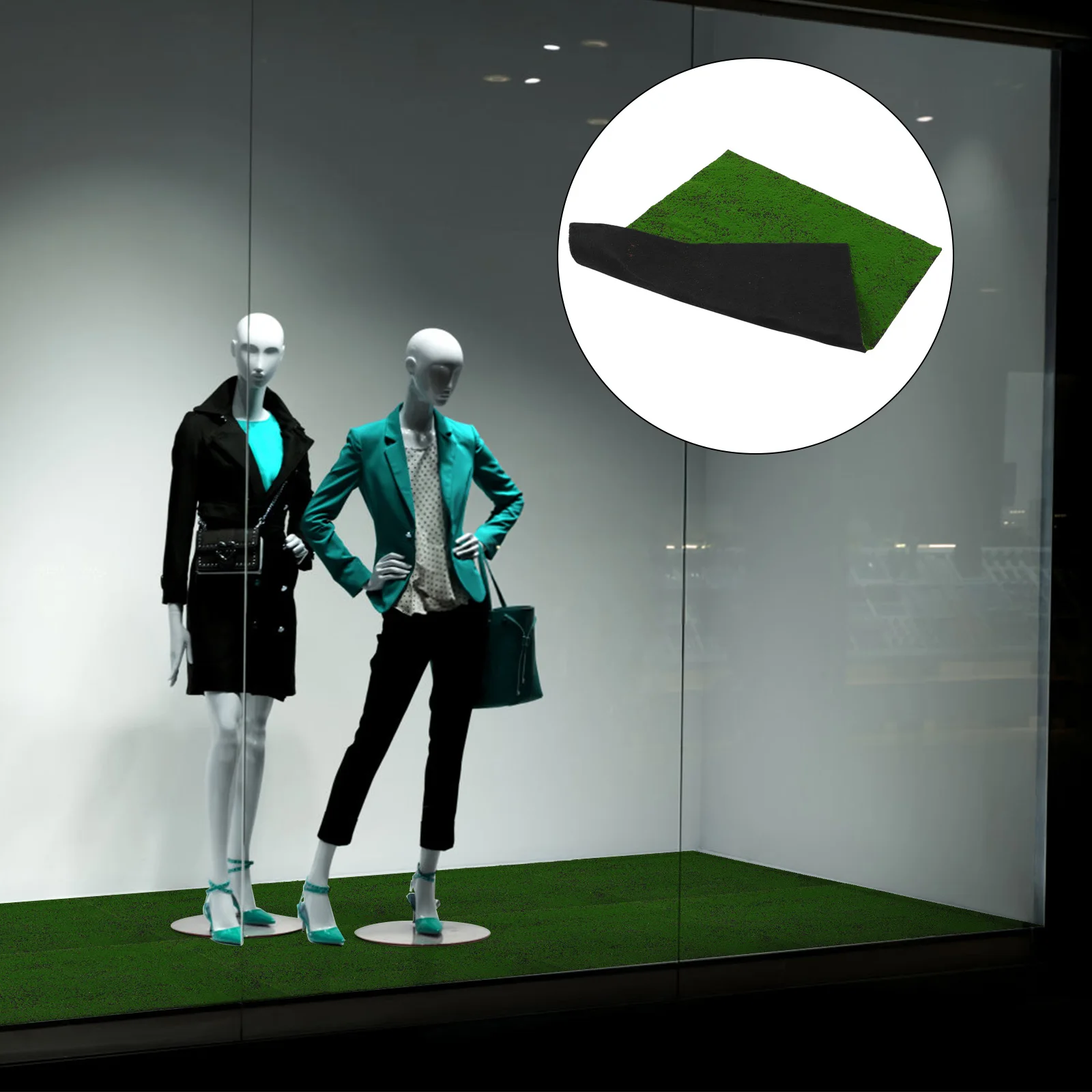 Artificial Moss Lichen Simulation Green Plants for Home Garden Office Patio Decoration Mini Landscaping Artificial Moss