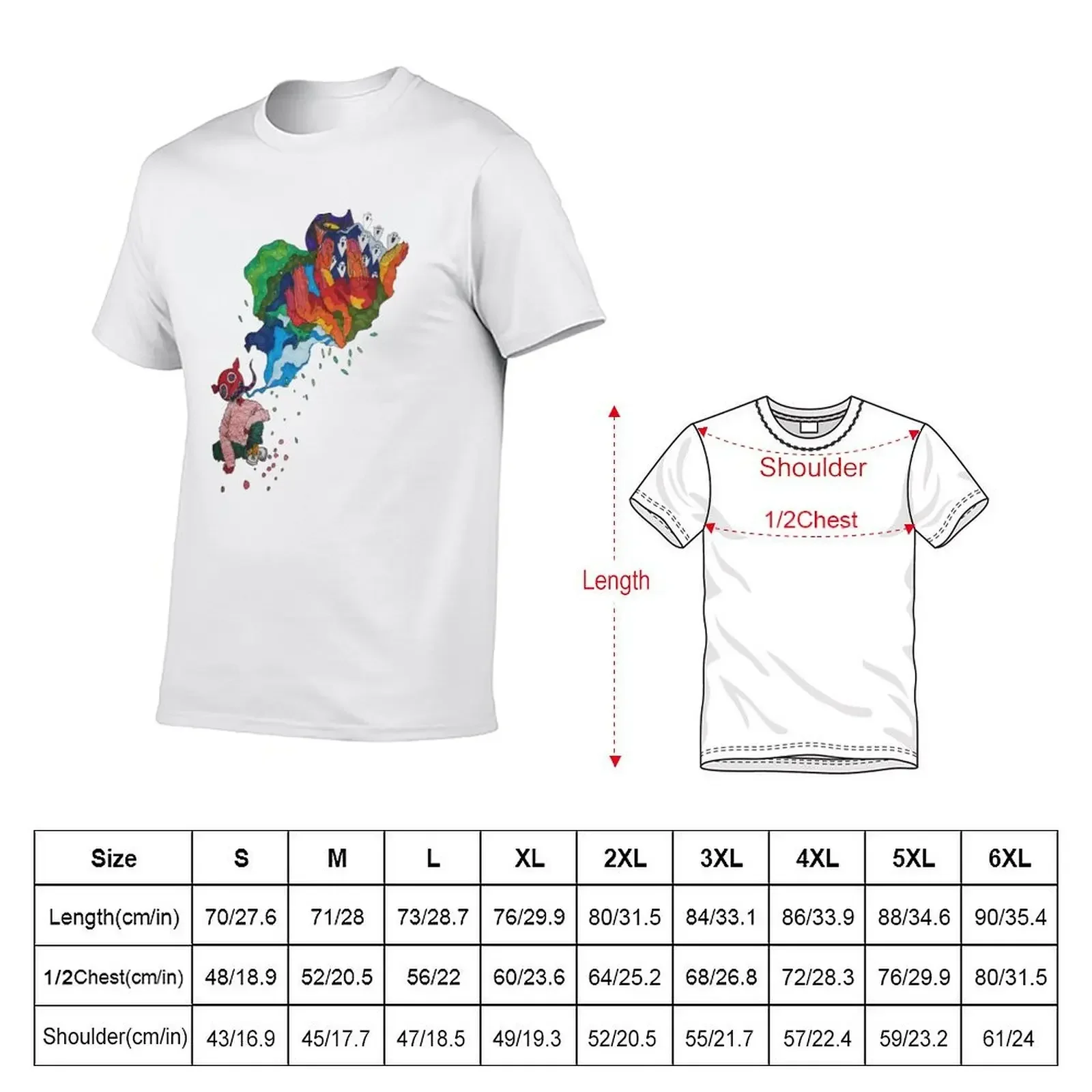 blotter demon T-Shirt hippie clothes vintage man t shirt mens clothes