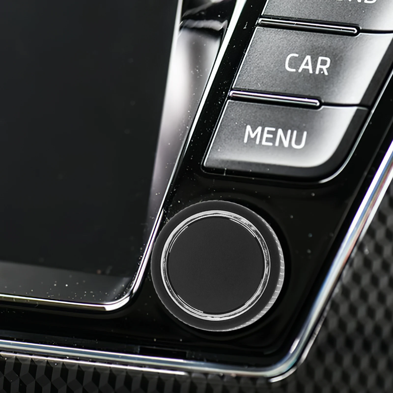 

Universal Audio Adjustment Knob Car Air Conditioning Control Switch Volume Knob Radio Replacement Button Durable for