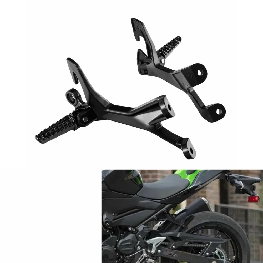 

Для Kawasaki Ninja 400 2018-2024 Z400 2019-2024 Z500 2024, модифицированные детали мотоцикла, подставка для педали пассажира