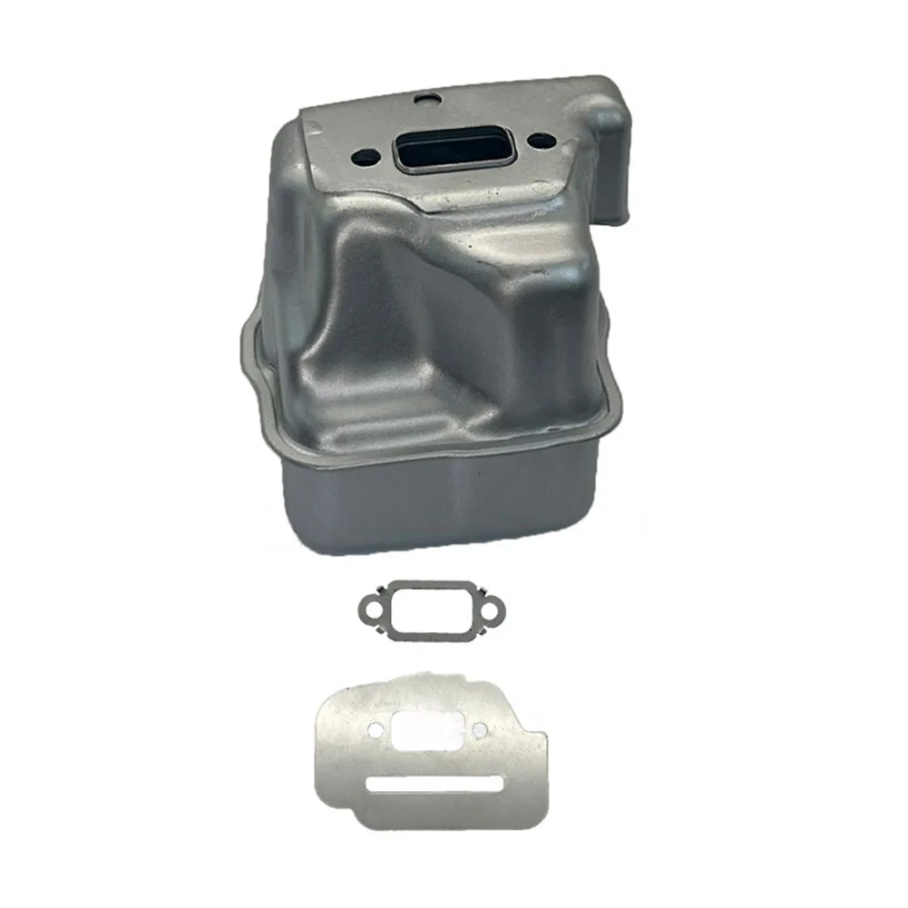 Noise Reducer for chainsaw Muffler For Outdoor Maintenance Optimizes for exhaust Flow Includes Gasket For 1141-140-0609