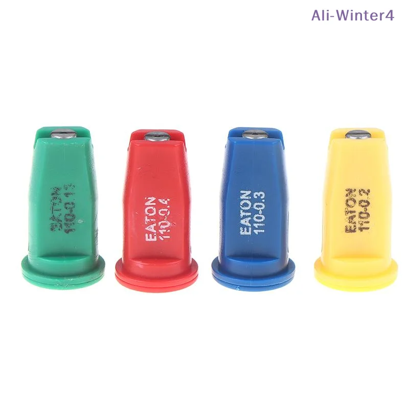 หัวฉีดพ่นยาเกษตรแรงดันสูง ป้องกันลม ป้องกันการลอยตัว หัวฉีดพ่นละอองแบบพัดลม แกนสแตนเลส