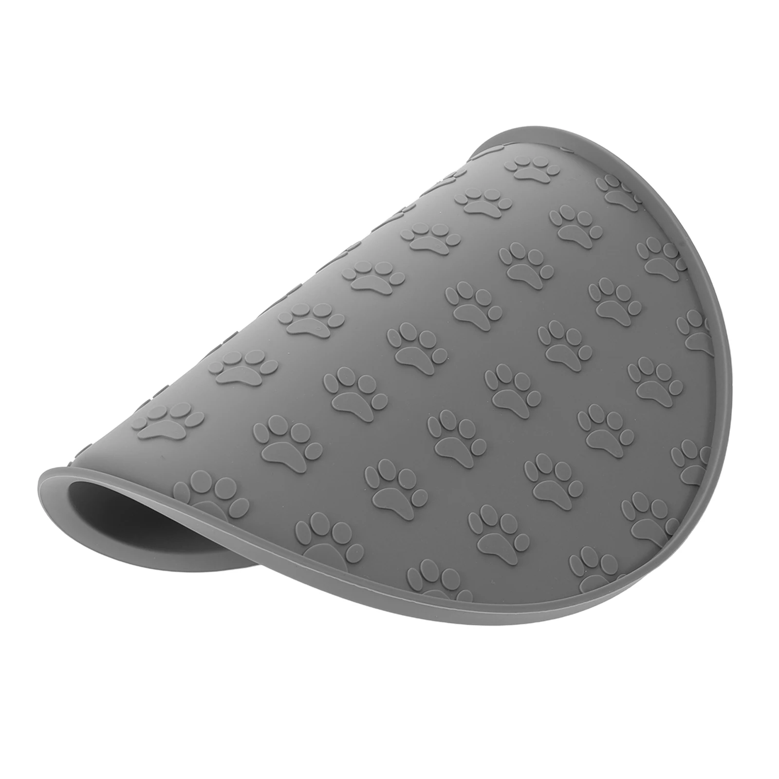 

27Cm Round Pet Feeding Placemat Silicone Slow Feeder for Cats Dogs Non-Slip Bottom Waterproof Decorative Small Animal Food Mat