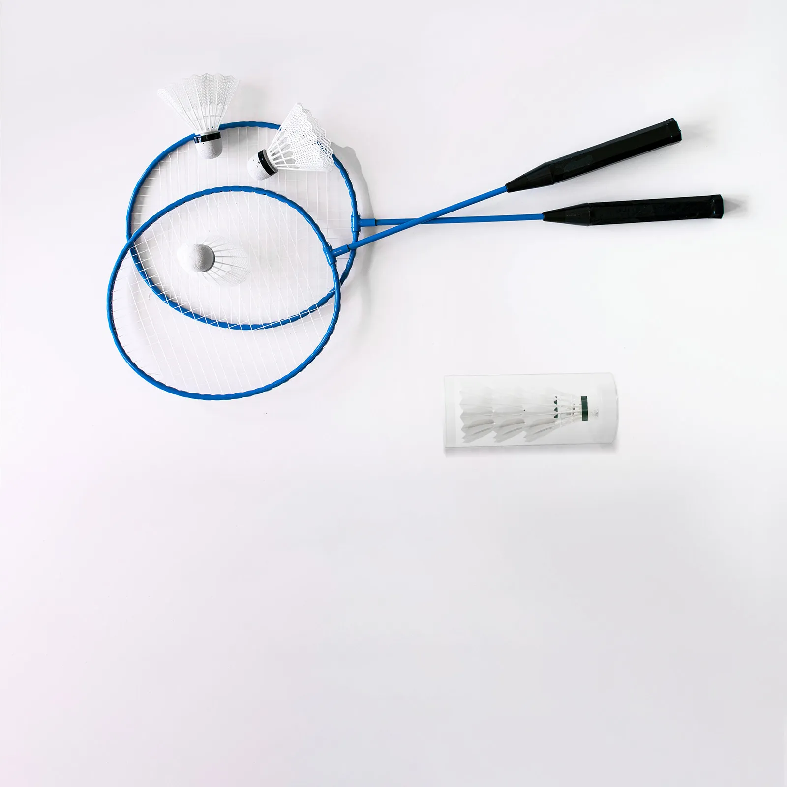 

Transparent Badminton Shuttlecock Storage Tube Lightweight Portable Plastic Container for Sports Gym Use Standard Size