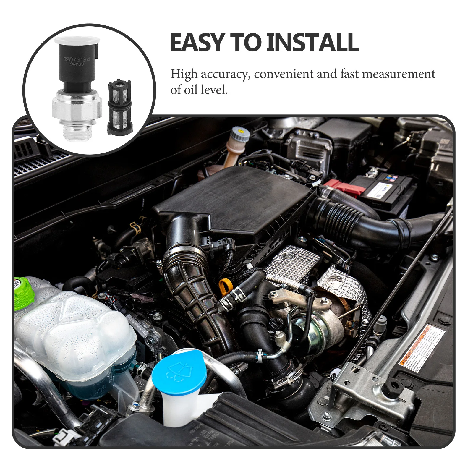 

Automotive Oil Pressure Compatible Vehicles Engine Oil Pressure Unit Car Suv Replacement