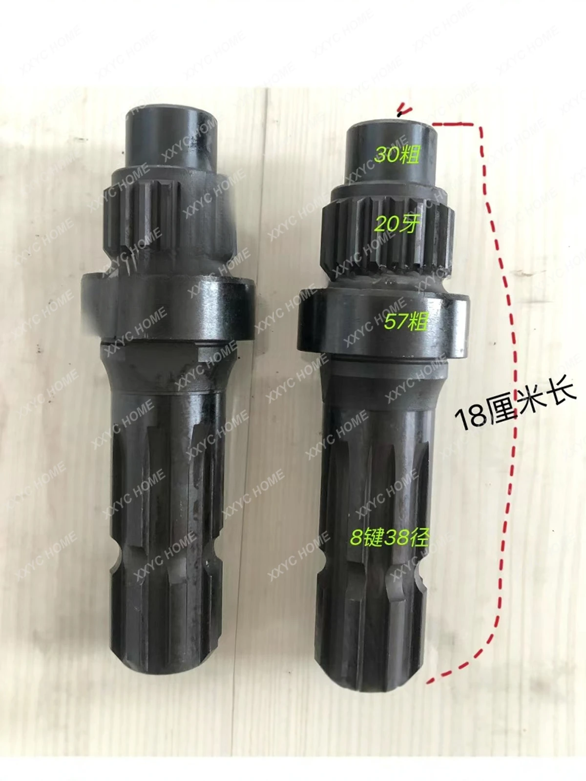 1404 1654 Case 6 keys/8 keys/21 keys 210 PTO shaft