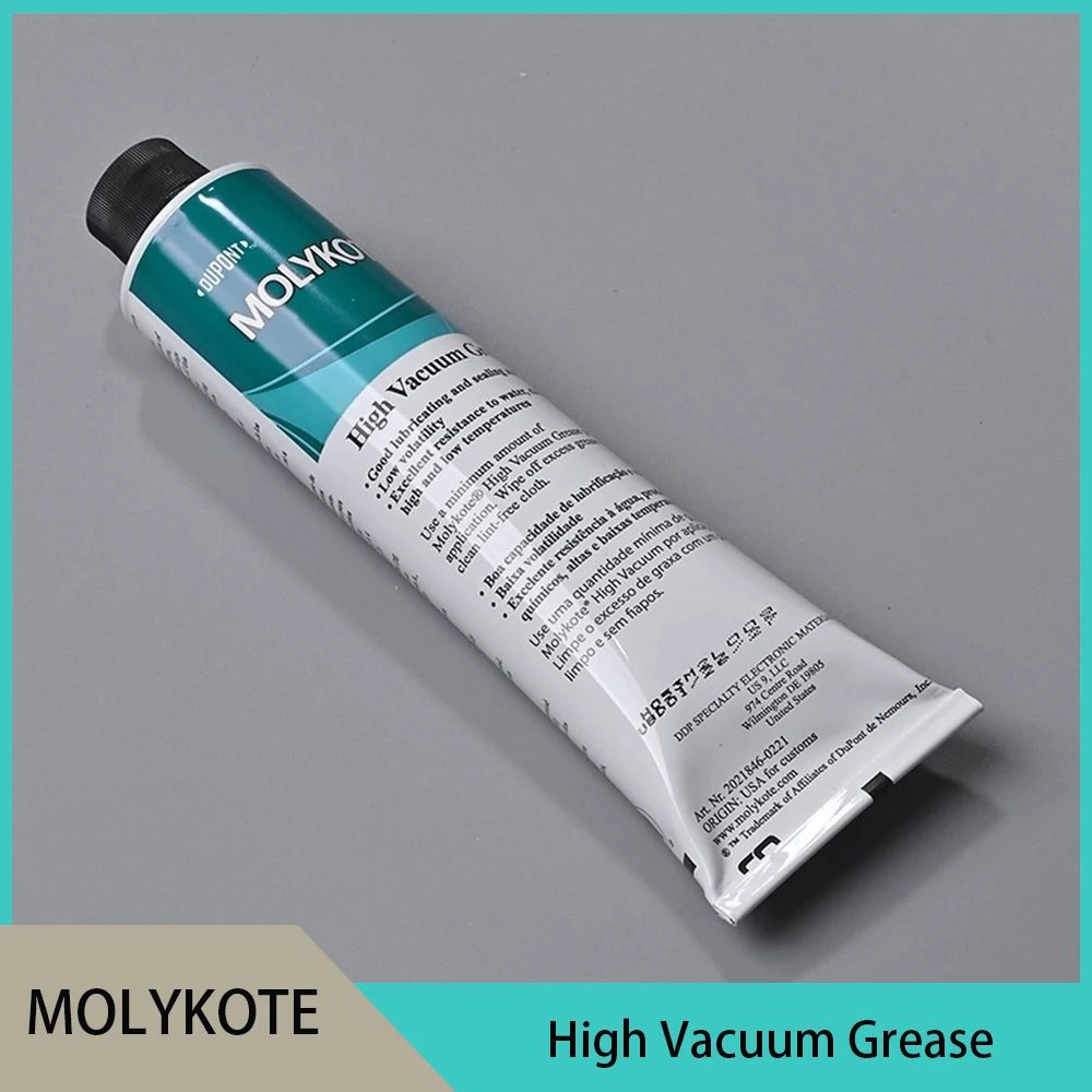 MOLYKOTE High Vacuum Grease Flow meter bearings Ceramic plug cocks Fire extinguisher valves Water treating equipment