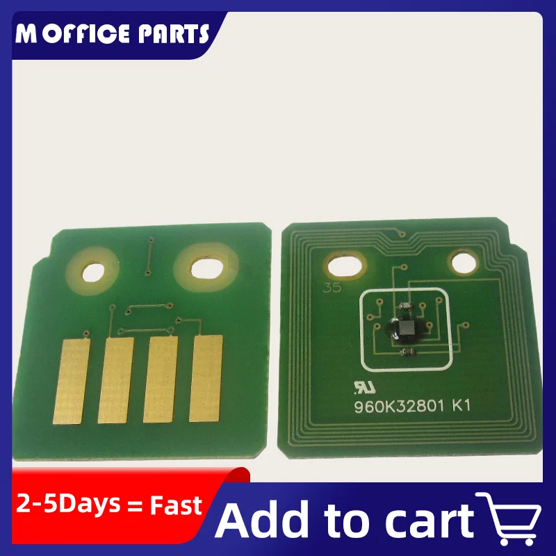 20PCS WC7525 Toner Chip as for Xerox WorkCentre 7525 7830i 7835i 7845i 7535 7545 7970i 7855 006R01517 006R01520 006R01513 006R01