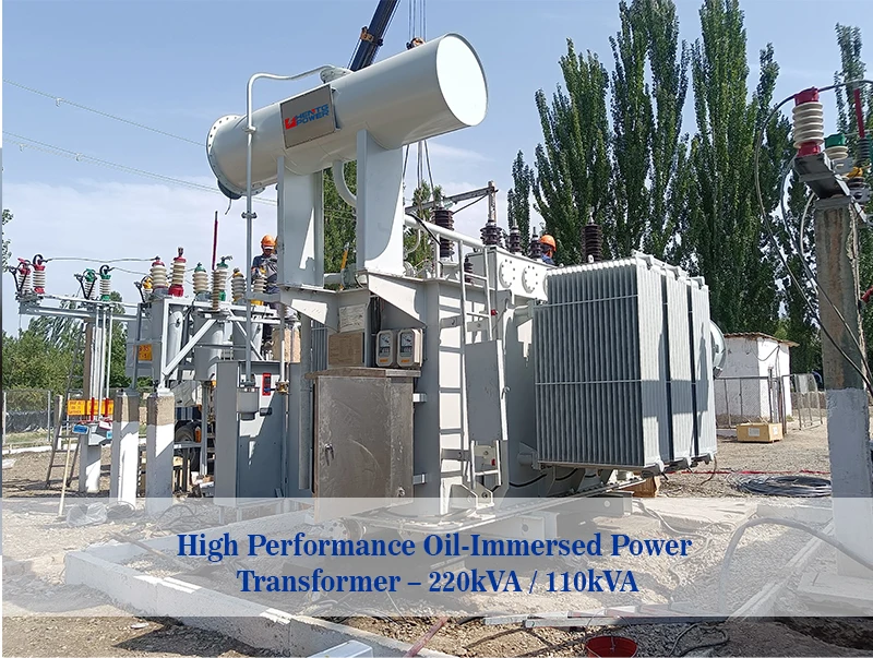 High Performance Three-Phase Oil-Immersed 2000kVA Step-Up Transformer 0.69kV 15kV for Industrial & Renewable Energy Systems OEM