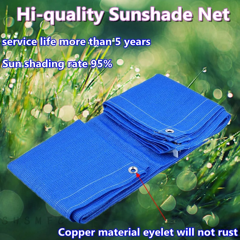 Hi-Quality HDPE Anti-UV Sunshade Net Heat Insulation Net Outdoor Garden Sunscreen Shade Cloth Swimming Pool Net Car Sunshade Net