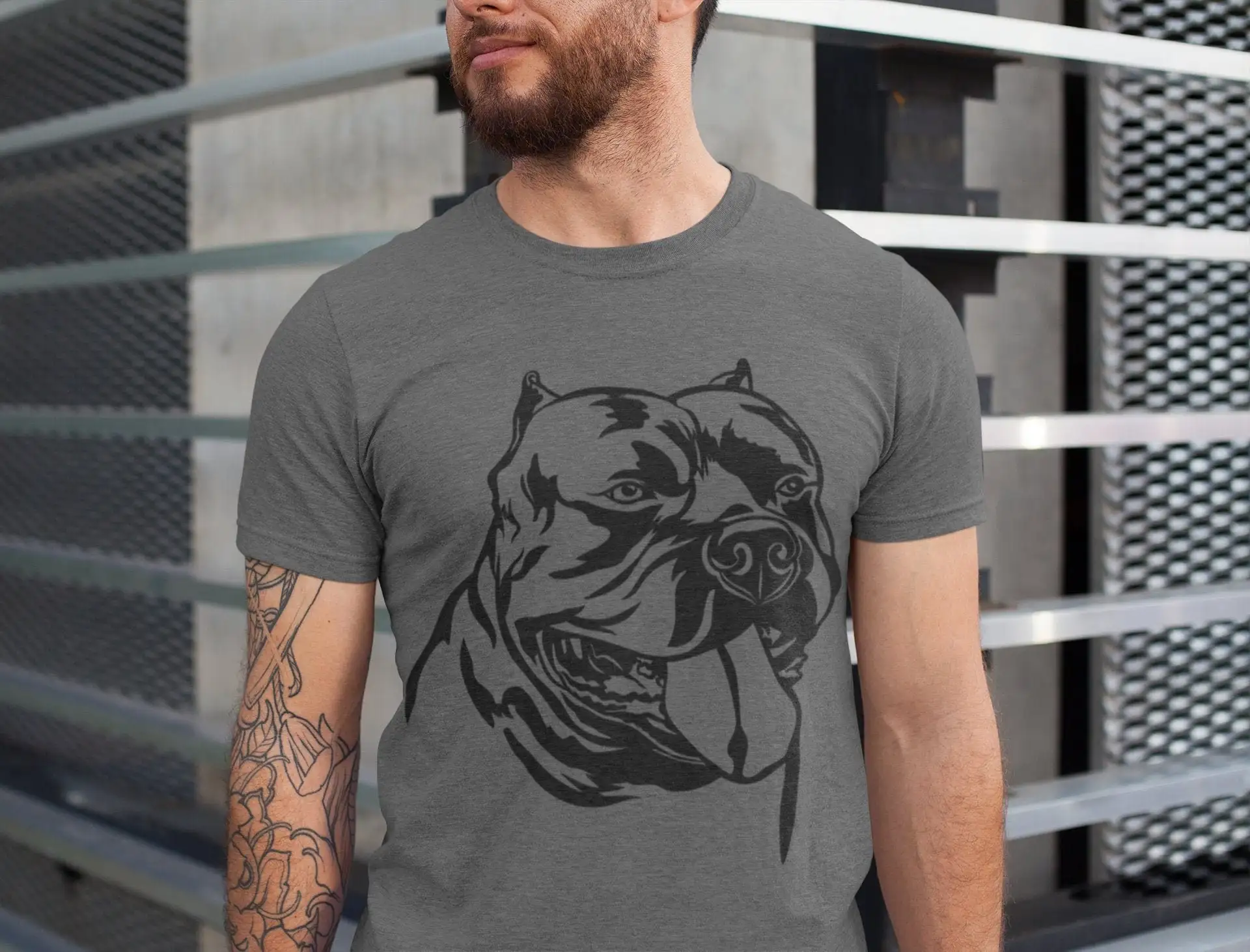 American Bully Dog T shirt Funny Christmas Birthday