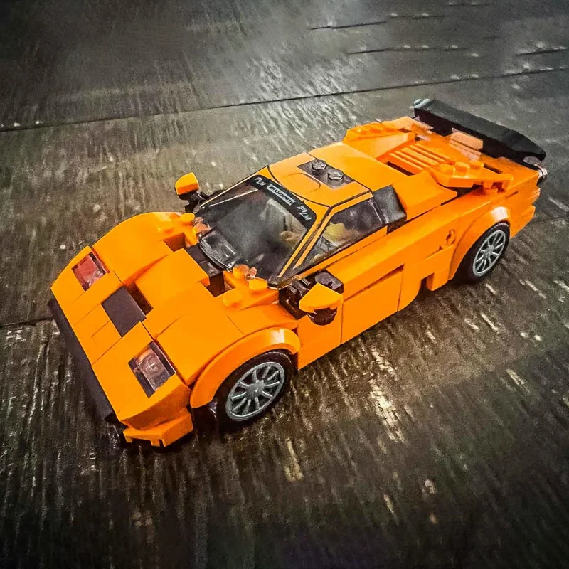 298개 MOC 람보르기니 디아블로 GT R 모델 블록 건축 조립 DIY 아이디어 크리스마스 선물 교육용 장난감 어린이용