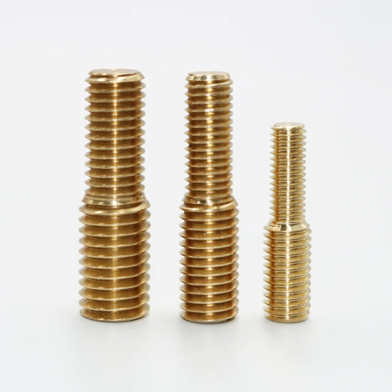Messing Umwandlung Schraube Gewinde Adapter Konverter Kupfer Bolzen Stecker auf Stecker Doppelkopf Transfer Kamera Schrauben M3 M4 M5 M6 M8 M10 – Detail 4