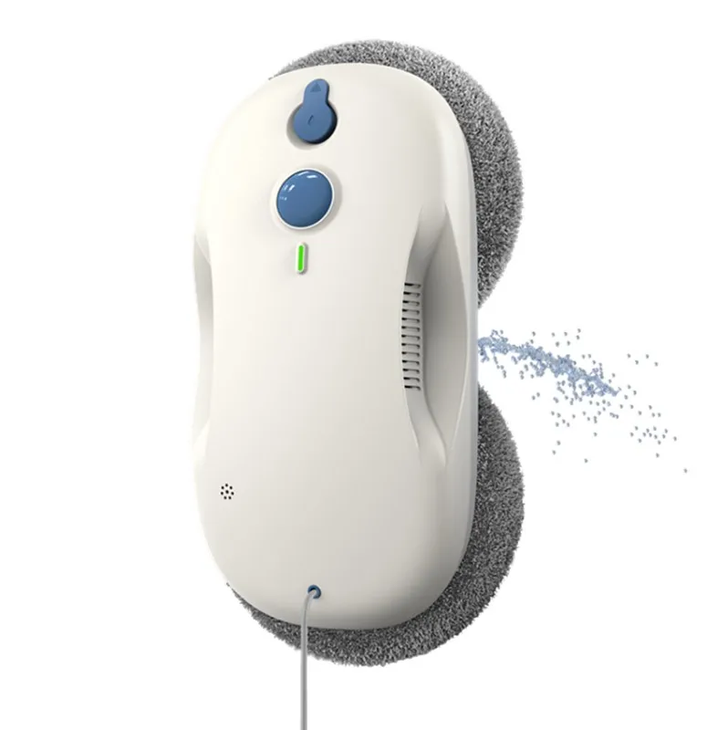 روبوت تنظيف النوافذ بالرش التلقائي الكهربائي لتنظيف النوافذ