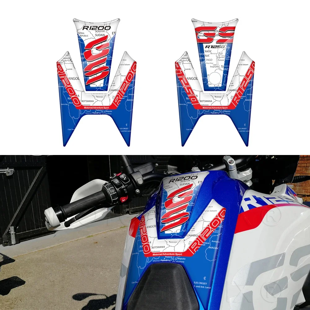 

Для BMW R1250GS (не ADV) Motorrad R1250GS Rallye HP 2018-2022 Защитная наклейка на бензобак Прочная наклейка на топливный бак мотоцикла