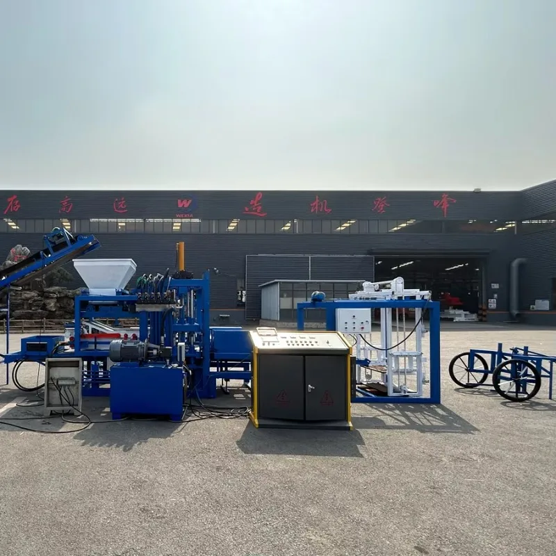 Customized Brick Making Machinery Full Automatic Hydraulic Concrete Block Making Machine Hollow Brick Machine