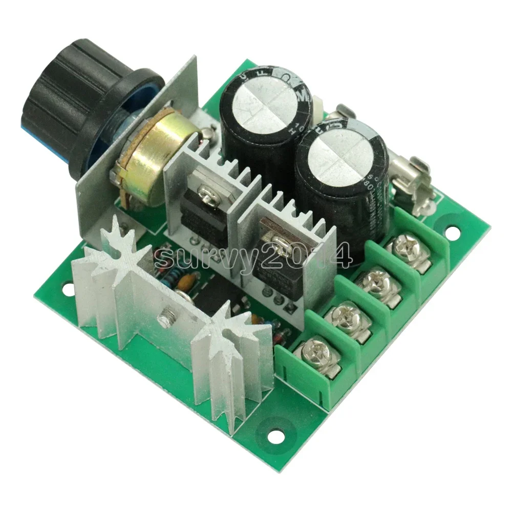 10A 12V-40V DC Pulse Modulation 13khz PWM DC Motor Adjuster Speed Control Switch Module Board