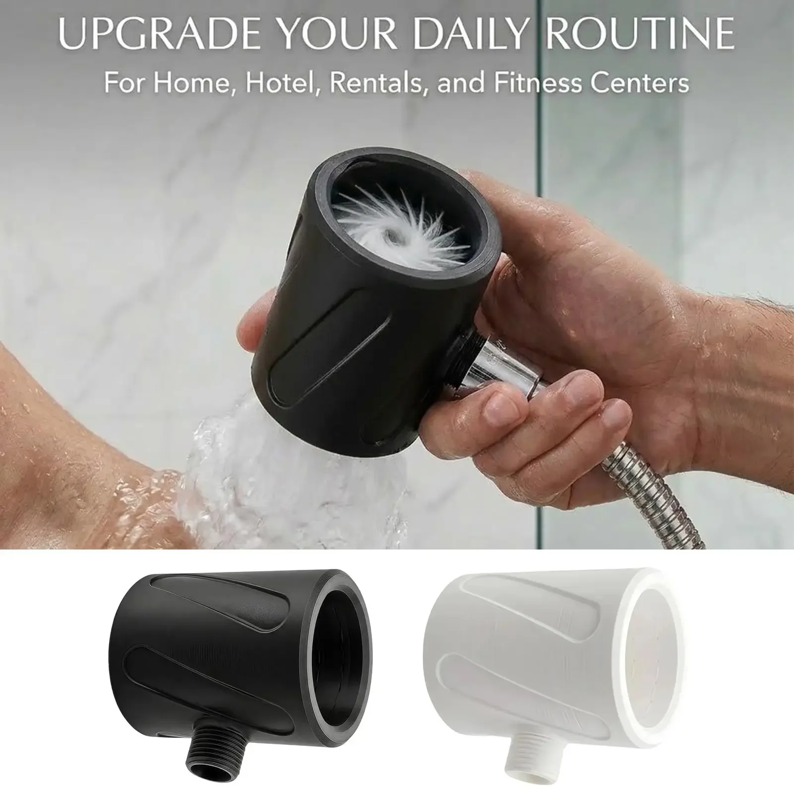 Multifunctional Men's Hygiene Shower Nozzle Full Cleaning Massage Sprayer 2-in-1 Dog Cat Foot Wash Tool,Powerful Shower Head