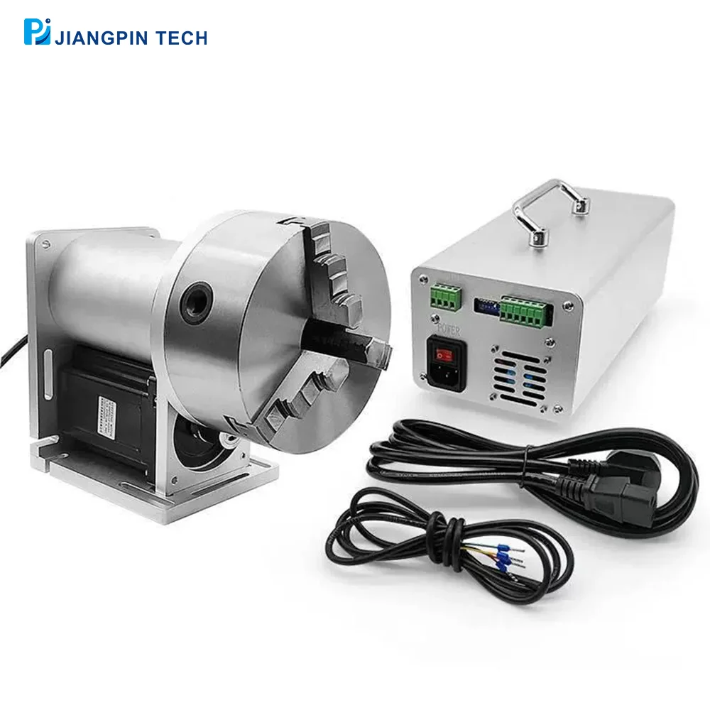Equipment Parts Rotary Device Uv Co2 Fiber  Marking Machine Parts Rotating Device Ring Carving