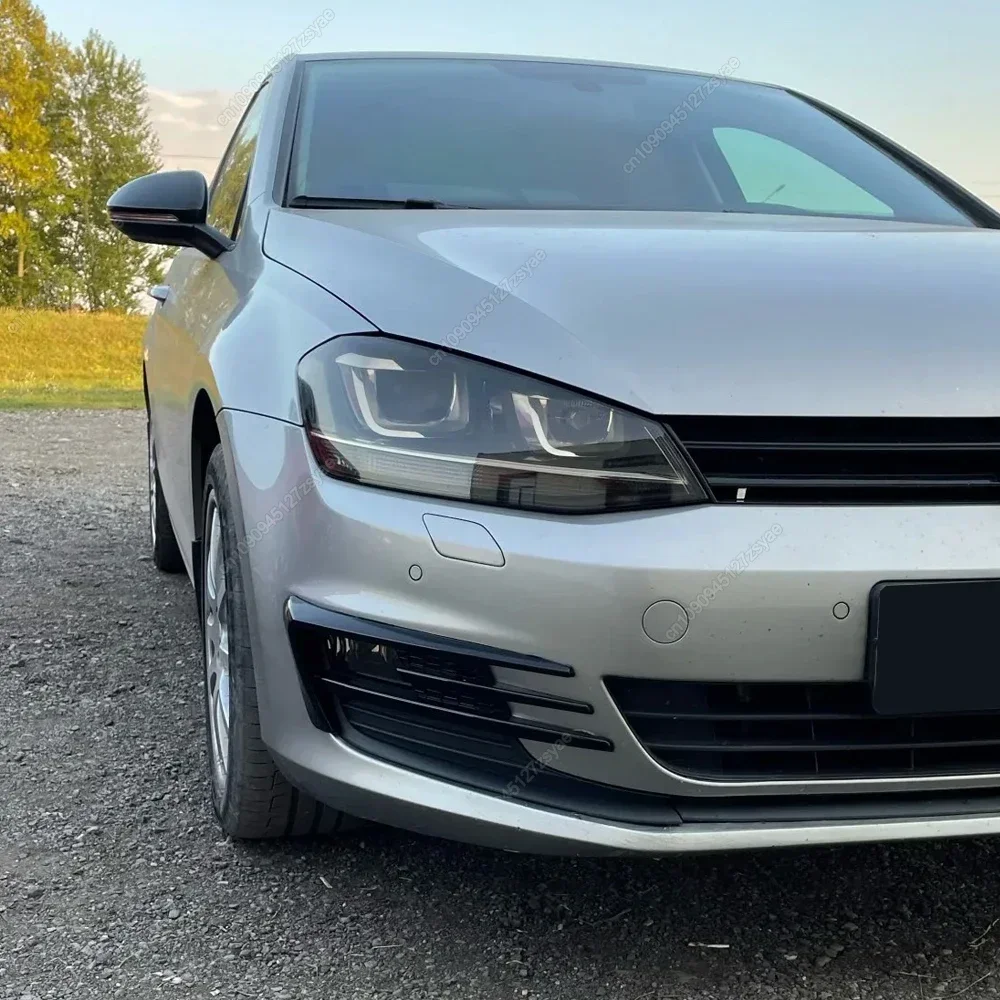 

Car Front Bumper Lip Spoiler Car Bumper Fog Lamp Grille Cover Trim Body Kit For VW Golf 7 7.5 MK7 MK7.5 2012-2020 ABS Tuning