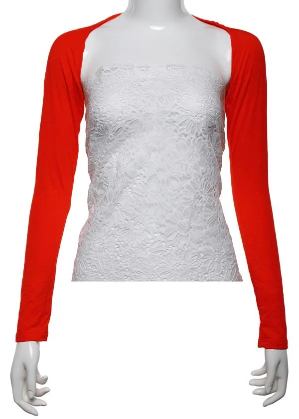 Le donne Musulmane vestito di Un Pezzo Lungo di Spalla Maniche Scialle Braccio di Copertura Scrollata di Spalle Crop Top Modale Bolero-Stile Islamico Hijab Accessori di modo