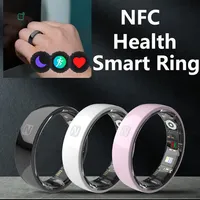 2025 New For Huawei Xiaomi Samsung Apple Smart Ring NFC Heart Rate Blood Pressure Multi-Sport Monitor 5ATM SmartRing Women Men