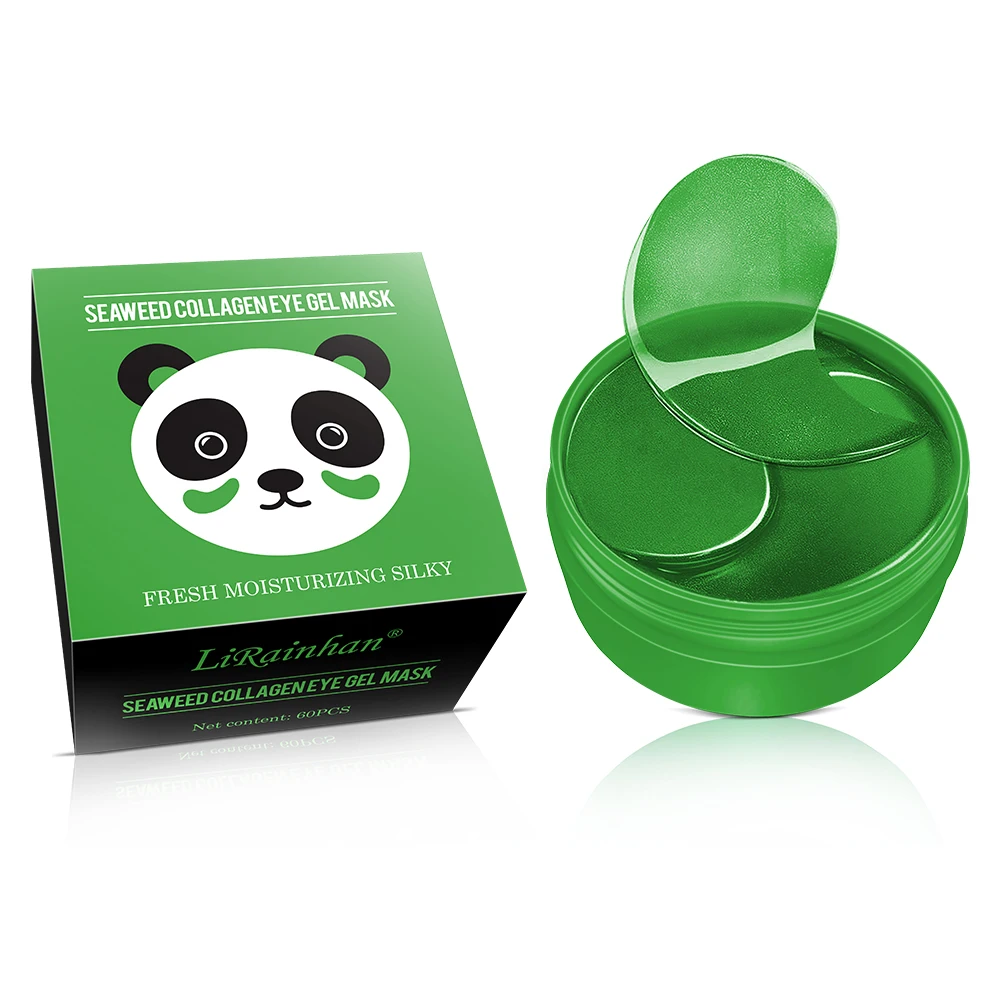 

60 PCs Seaweed Collagen Gel Eye Mask Effectively Moisturizes and Relieves Eye Fatigue and Dark Circles under the Eyes