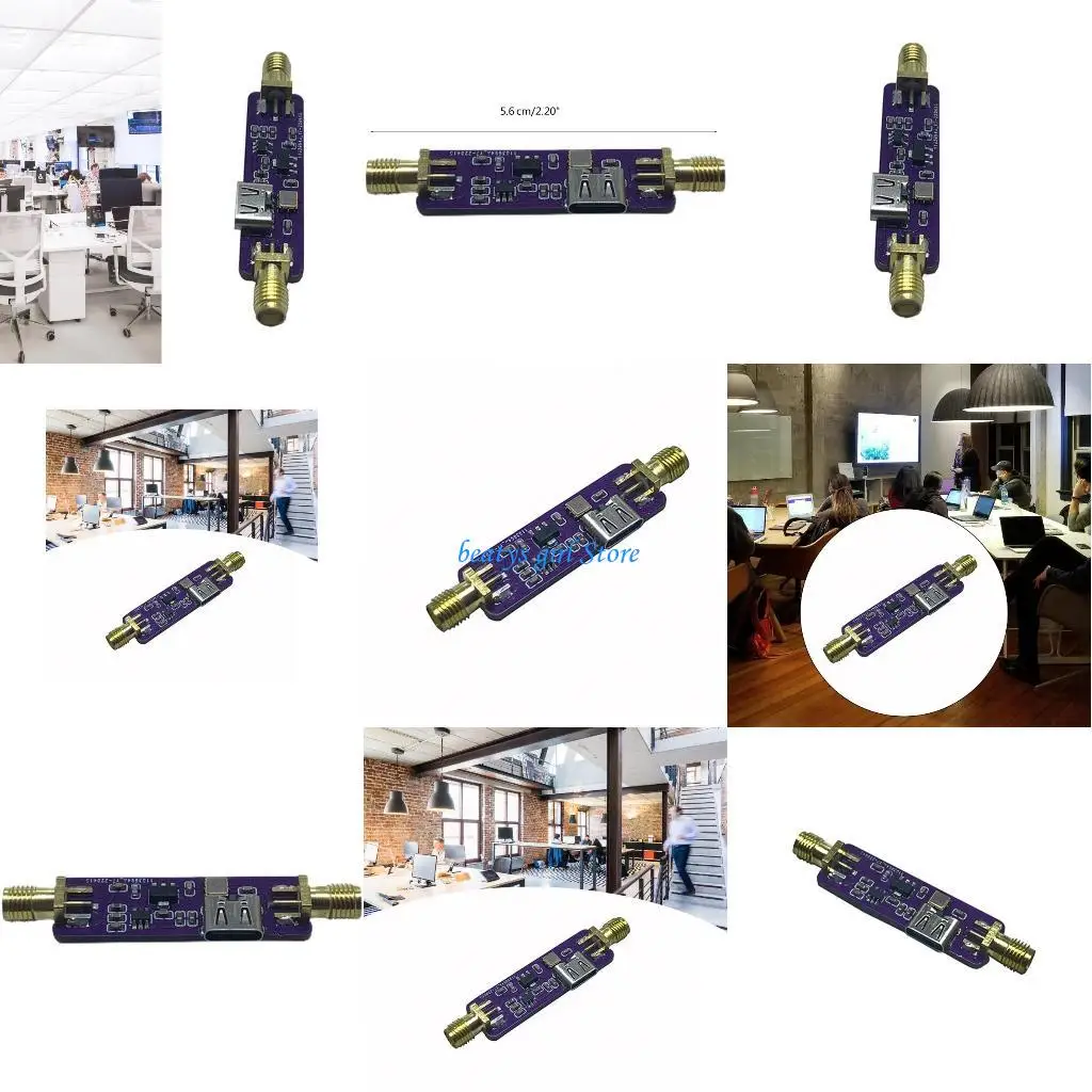

C7AB 1090MHz 1.09GHz 5V Power Supply Low Noise Amplifier ADS-B Active Filter Circuit Board Low Noise Amplifier