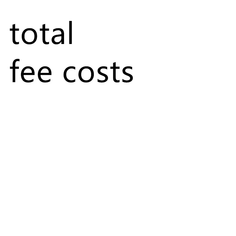 

total fee costs nicole