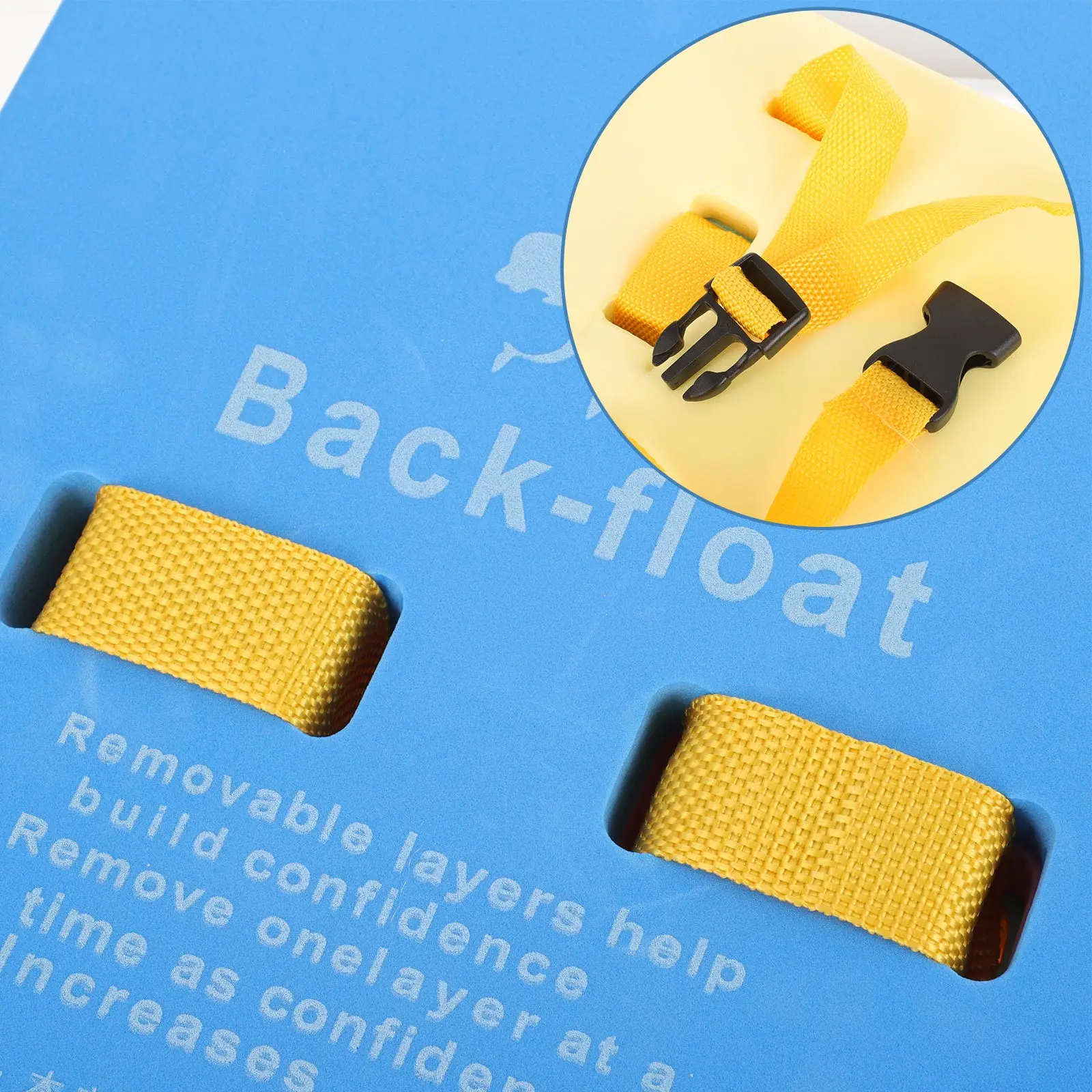 3 قطعة تعويم خلفي كبير للمساعدة على تدريب السباحة لوح السباحة المحمول إيفا تعويم بركة ممارسة ركلة مجلس معدات السباحة #5