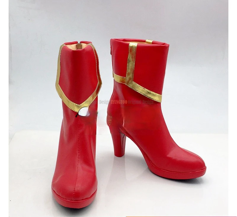 

Fate/Grand Order Mordred Anime Characters Shoe Cosplay Shoes Boots Party Costume Prop