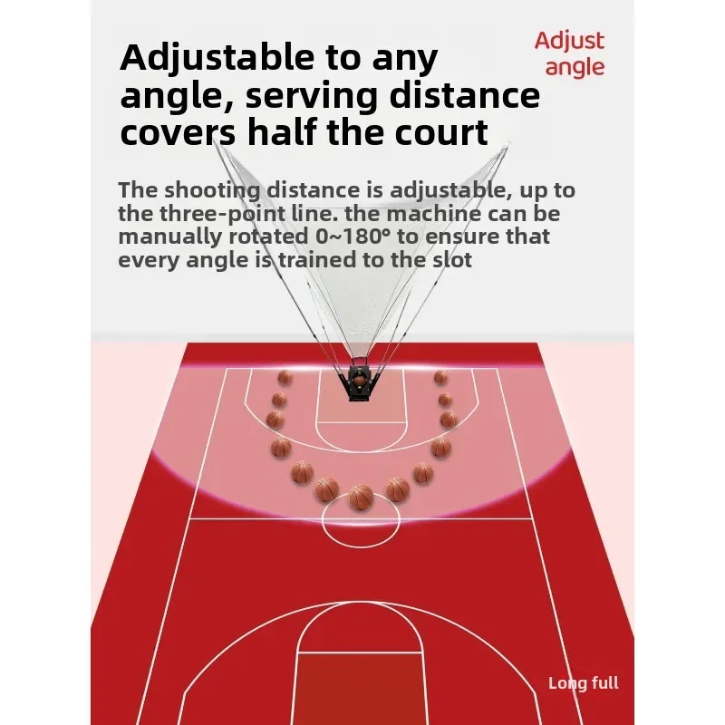Counting Basketball Serving Machine, Shooting Machine, Statistics Available