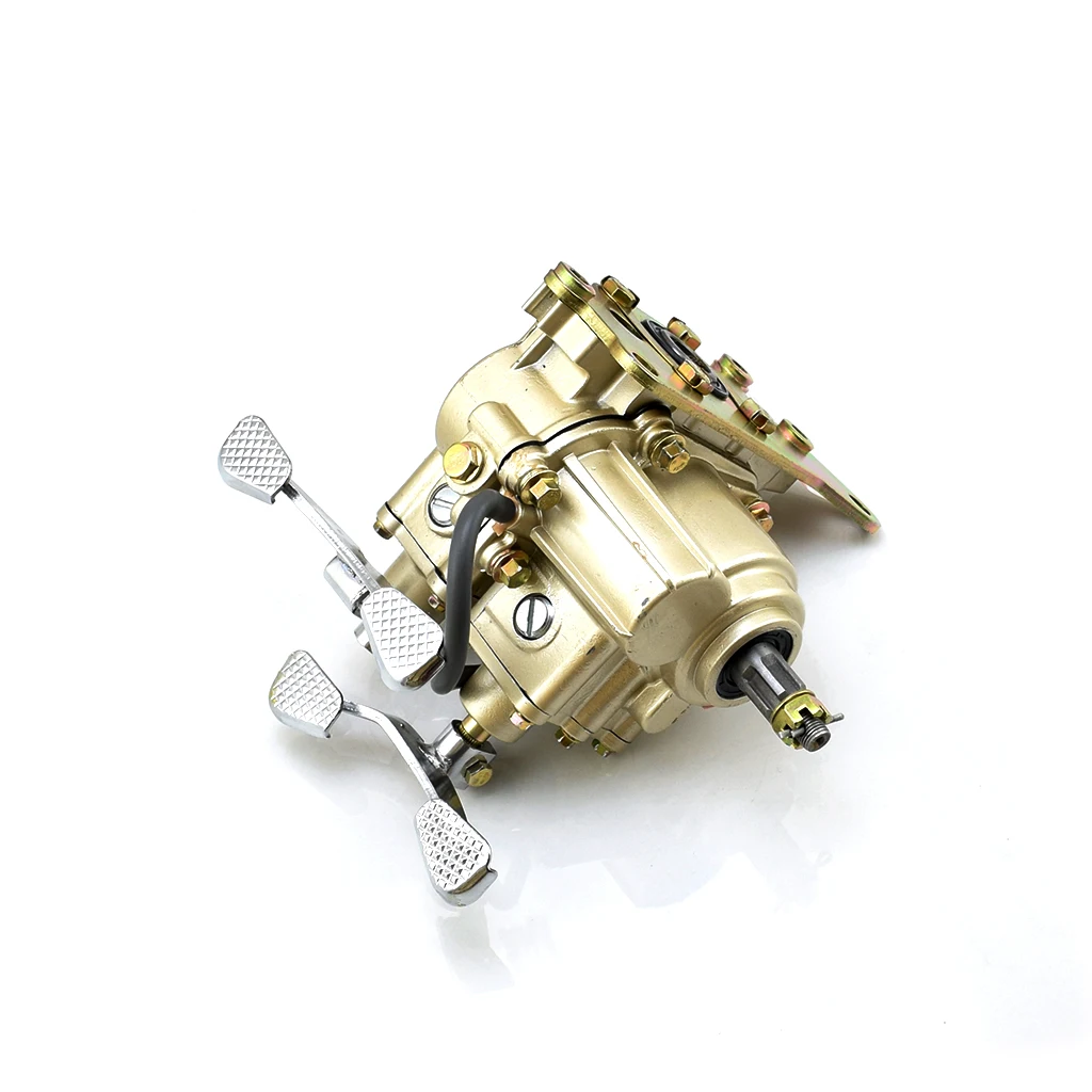 Imagem -02 - Motor de Atv Reverte a Velocidade Dobro Resistente para a Frente & para trás Caixa de Engrenagens Transferência Case Assy pé para 250cc 800800cc Utv go Kart o