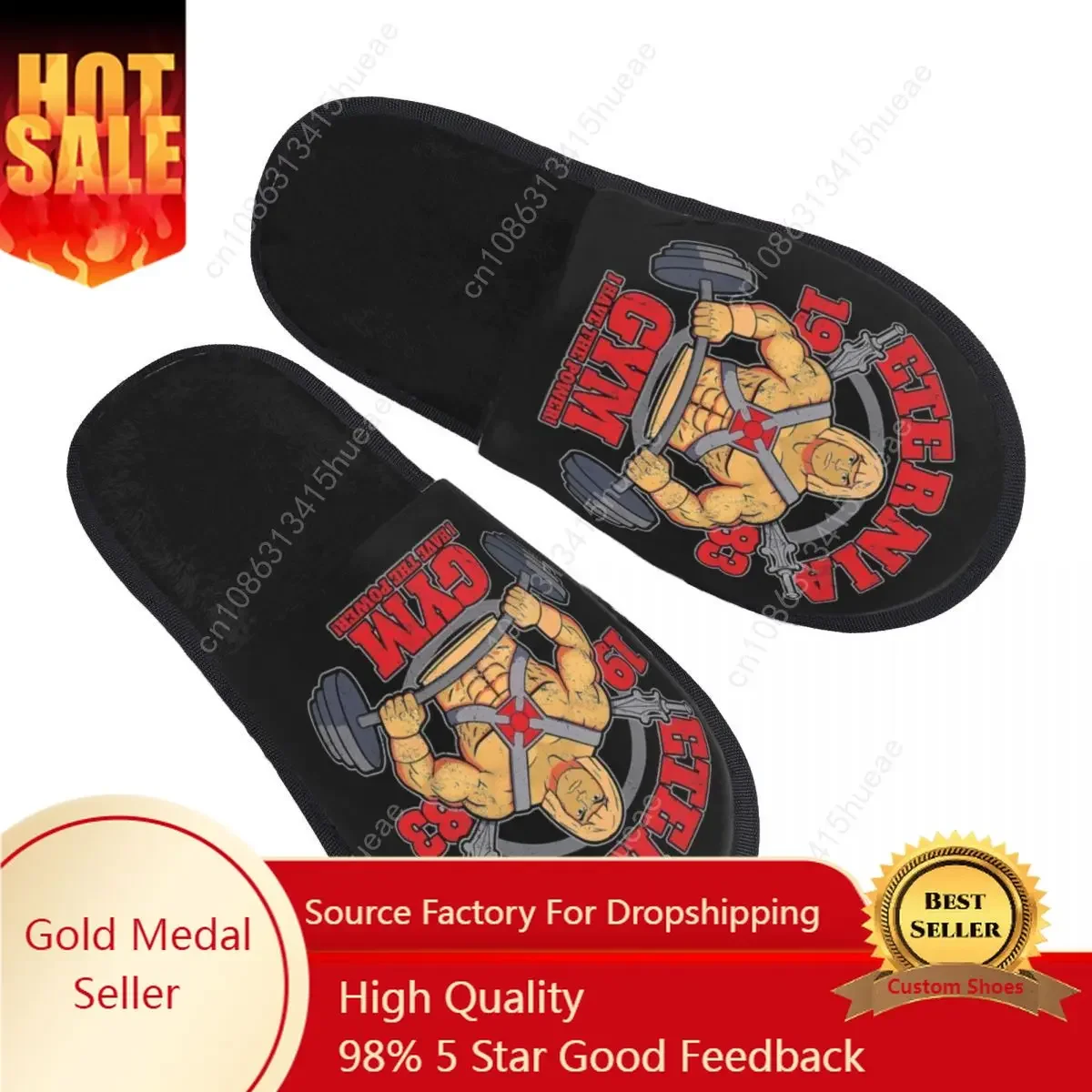 

He-Man And The Masters Of The Universe House Slippers Women Cozy Memory Foam Eternia Gym Power Slip On Bedroom Slipper Shoes