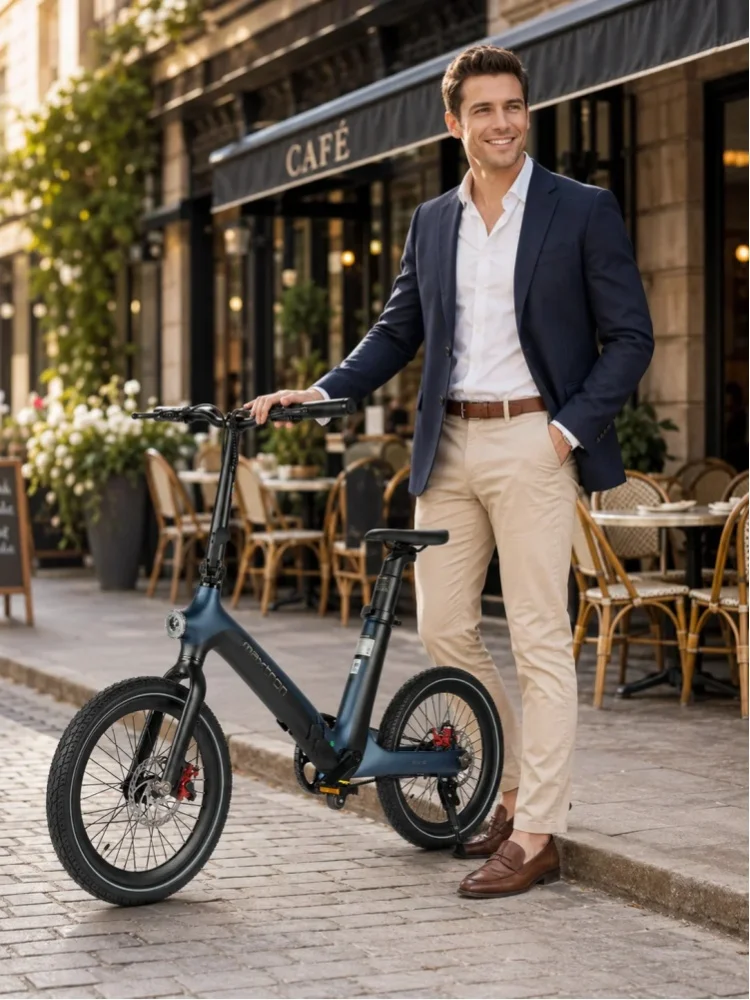 Elektrofahrrad Maxtron Smart 30 Fold, 250W Motor, 36V9.6Ah Akku, 20"*2.125" Zoll Reifen, Höchstgeschwindigkeit 25 km/h