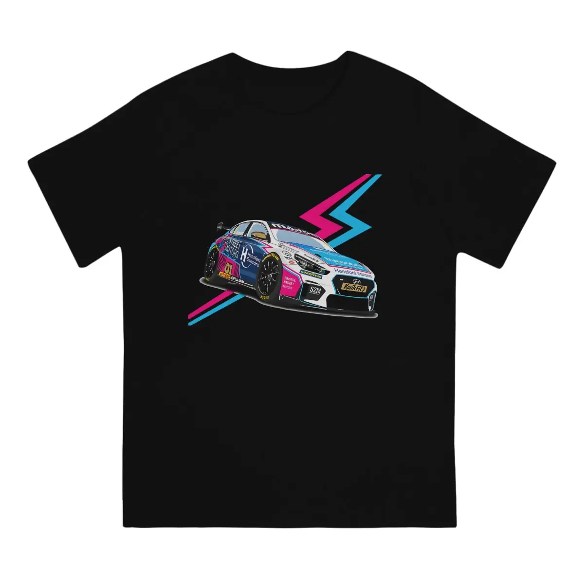 The 2022 BTCC Champ Throw Blanket Man's TShirt N Racing O Neck Short Sleeve 100% Cotton T Shirt Funny High Quality Birthday Gift