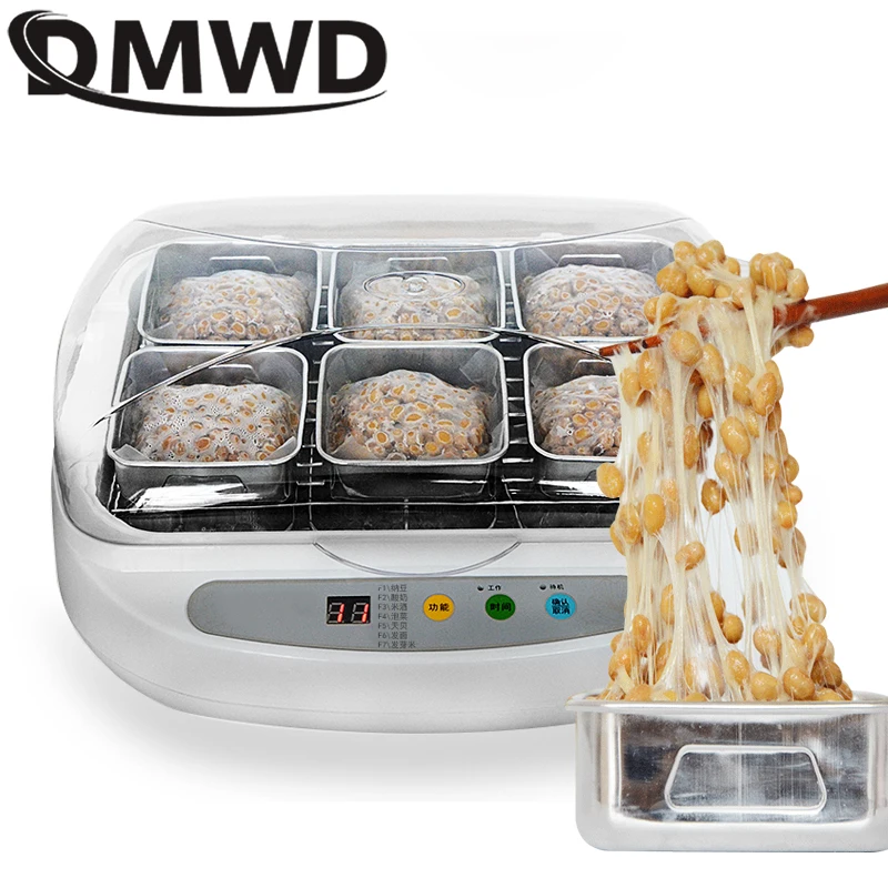 Máquina eléctrica automática para fermentación de vino, arroz y verduras encurtidas, tazas de acero inoxidable, yogur, fermentador Leben