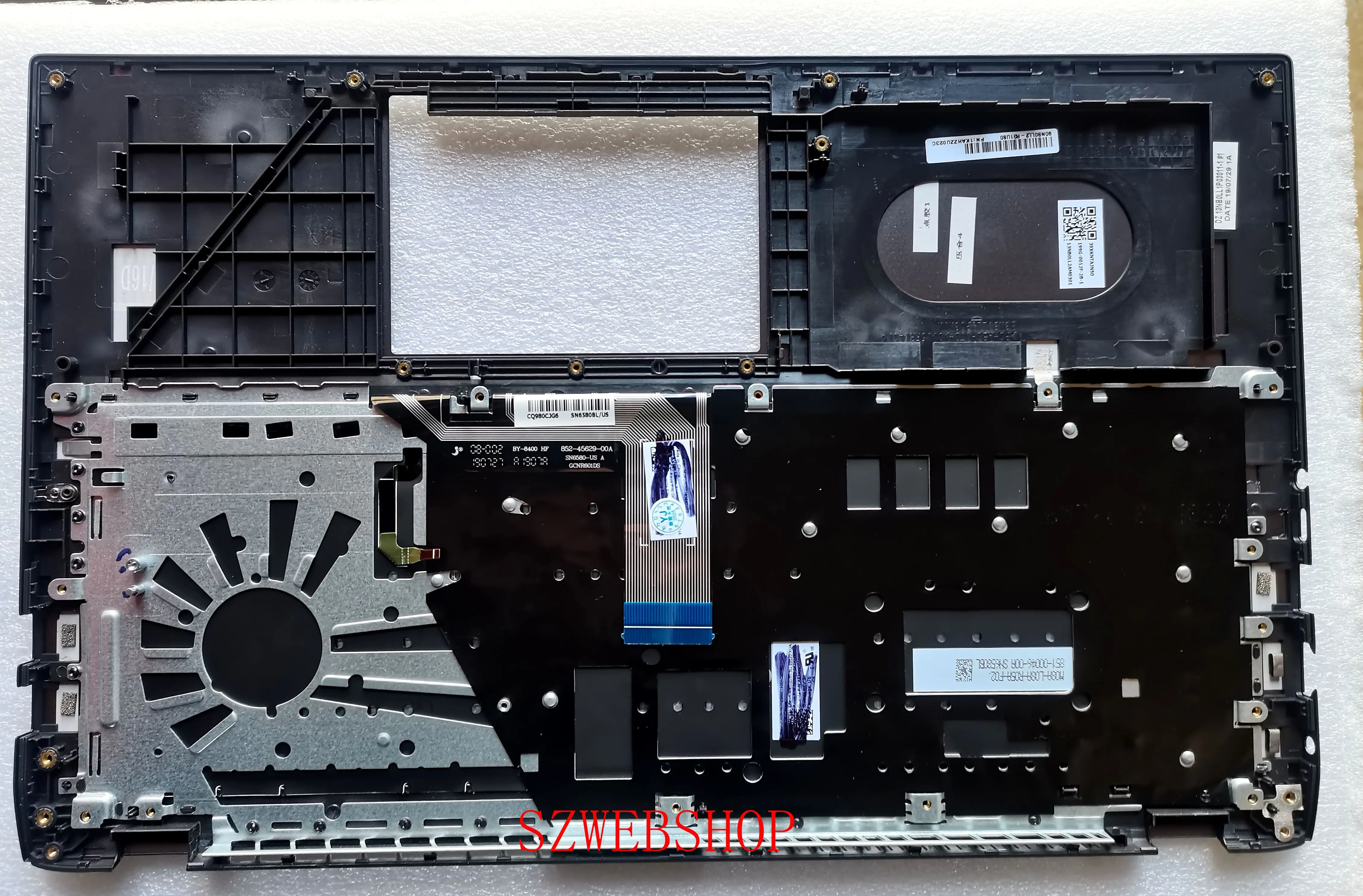 New Laptop For ASUS X531 X531F X531FA S5500 S5500F S532F gold backlit US keyboard palmrestt