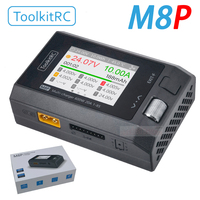 ToolkitRC M8P Charger with an increase in accuracy power of 600W 20A 5V 1-8S Multifunctional signal testing M8S upgraded