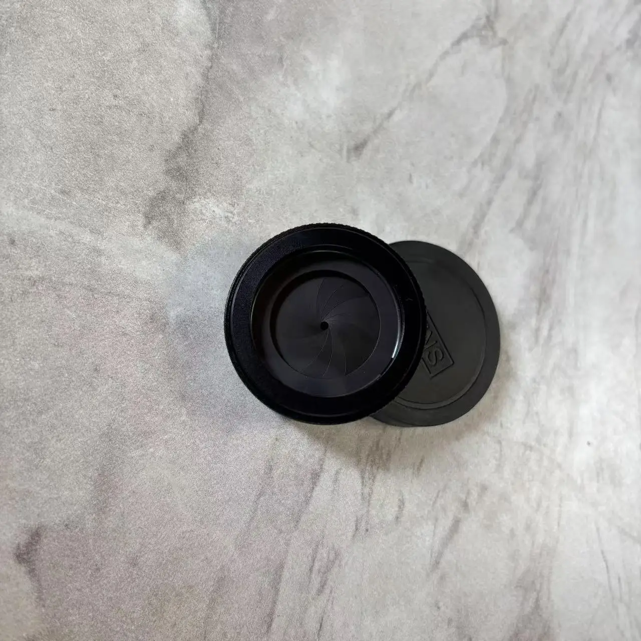 1PC PVS14 Adjustable IRIS 1.5~22mm Aperture with Sacrificial Glass Objective Lens Module DIY Retrofit Adapter Ring