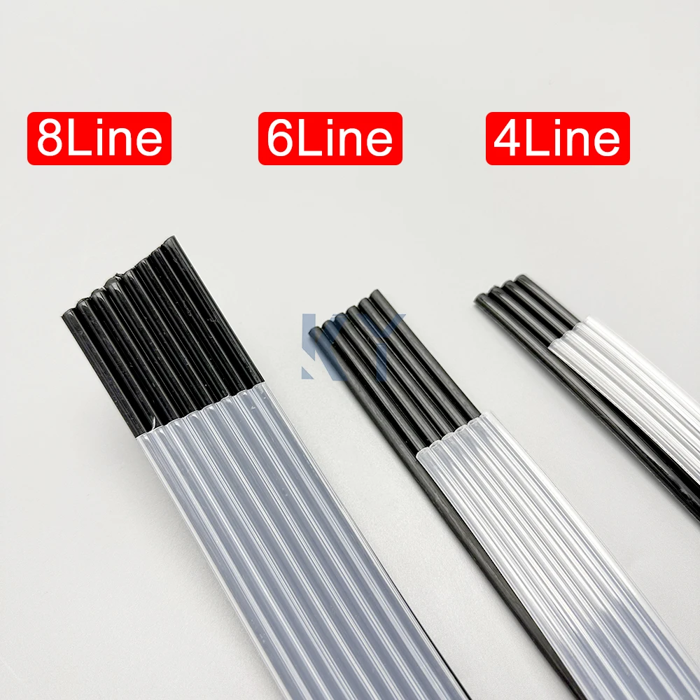 6M tube 6 Iines 3*2mm 4*3 Ways for Epson DX4 DX5 DX7 XP600 KIT I3200 Head Pipe For Mimaki Mutoh Xuli Galaxy Printer Ink Hose UV