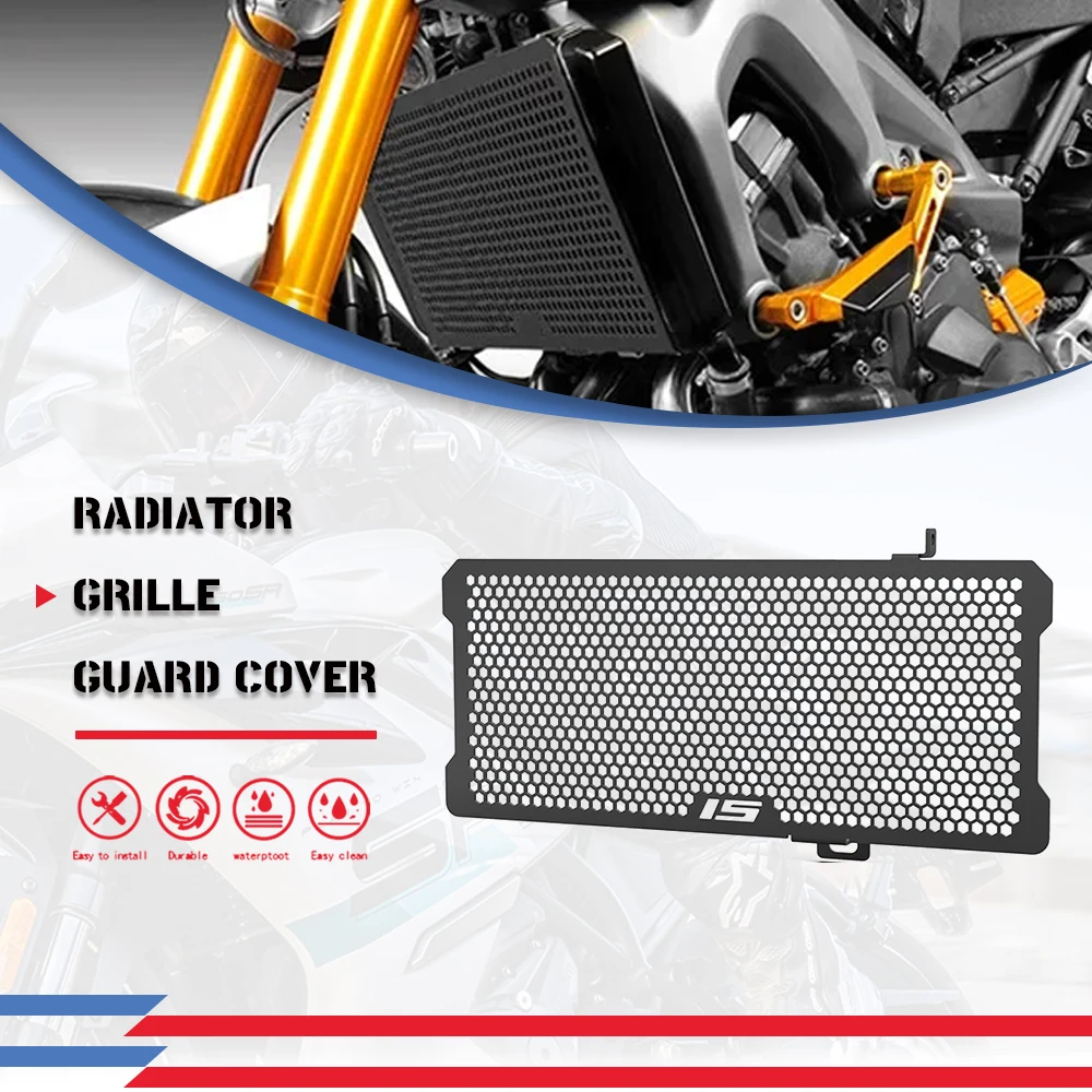 

Motorcycle Accessories Radiator Grille Guard Protection Covers For Yamaha V1&V2 MT15 MT-15 V1 V2 2018 2019 2020 2021-2024