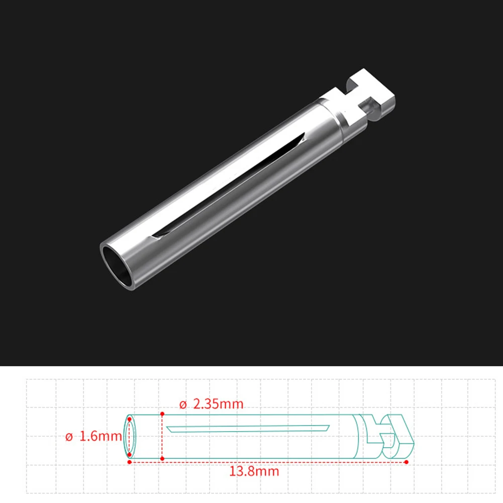 5Pcs Dental Lab Polishing Bur Mandrel Adapter 2.35mm FG To HP Dentistry Polisher Drill Shank Converter Clamp Rod Convertion Head