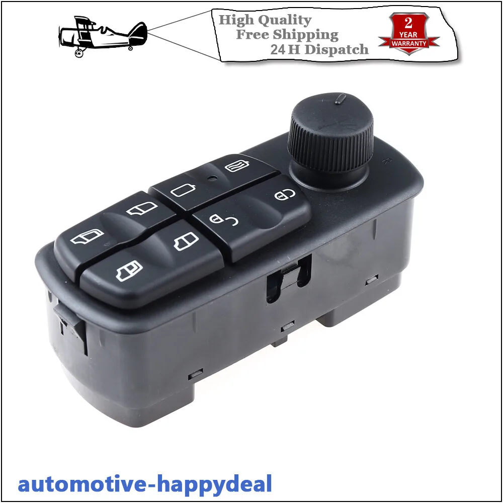

Power Window Control Switch Fits for Mercedes-Benz ATEGO 2-3 AXOR 2 1998-2014