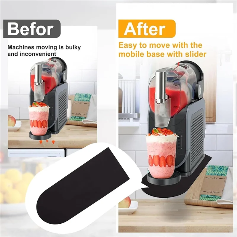 Smoothie Maker Mat For Ninja Slushie Machine FS301 And FS300 Smoothie Maker Mat Mat Quickly Slide Frozen Drink Machine On Table