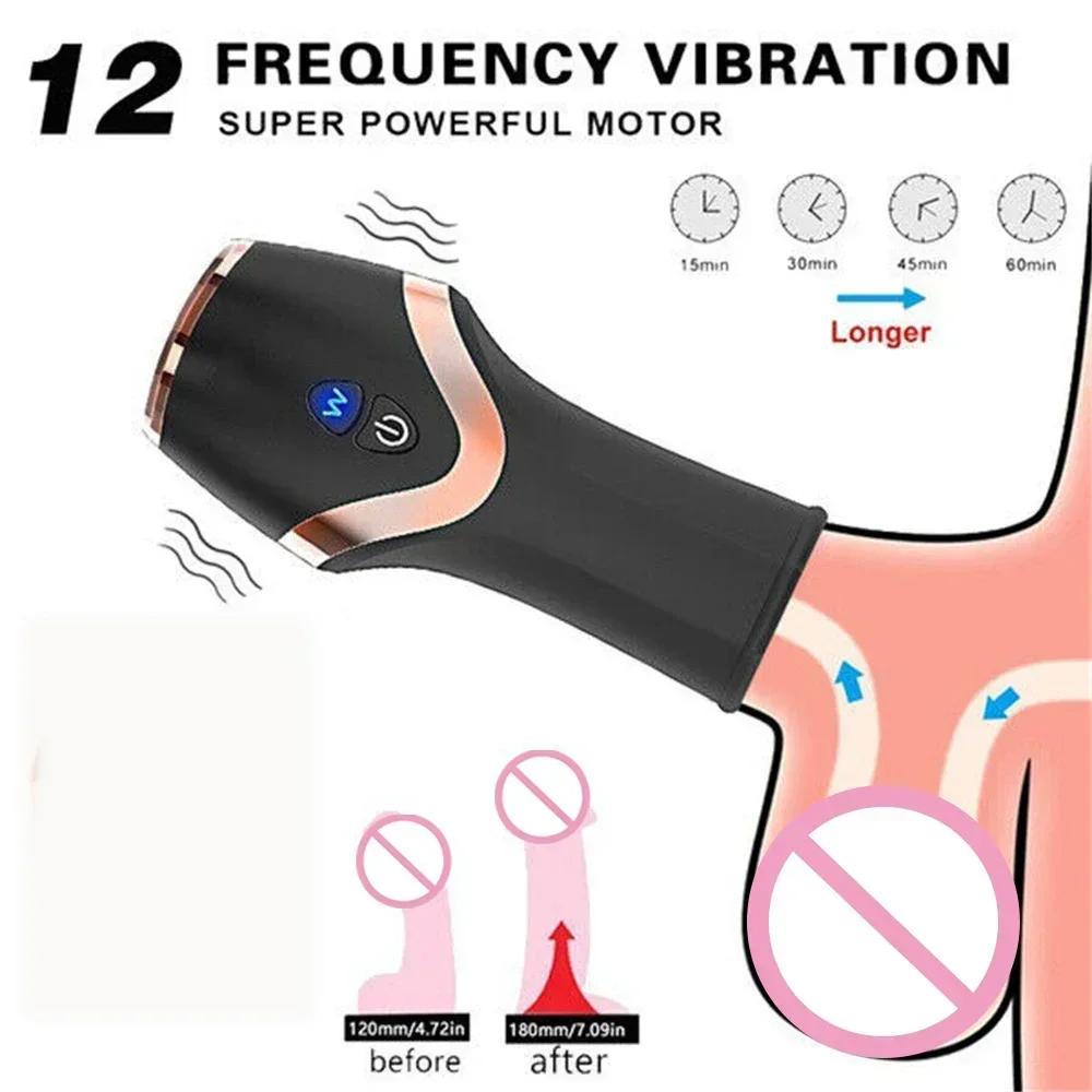 لعبة جنسية بمهبل جيب واقعية من السيليكون للرجال ، جهاز استمناء للبالغين ، اهتزاز بتردد 12 ، مستخدمي Iptv ،